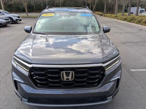 Modern Steel Metallic 2025 Honda Pilot Touring 8-Passenger