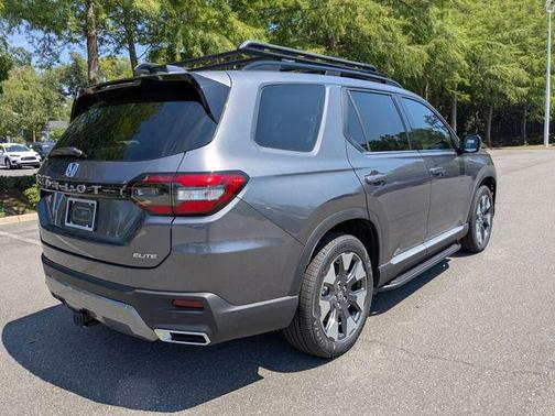 Modern Steel Metallic 2026 Honda Pilot Elite