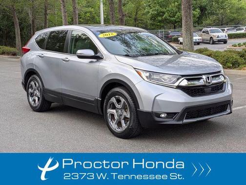 Lunar Silver Metallic 2018 Honda CR-V EX-L