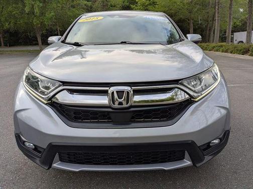 Lunar Silver Metallic 2018 Honda CR-V EX-L