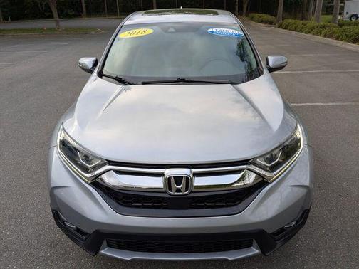Lunar Silver Metallic 2018 Honda CR-V EX-L
