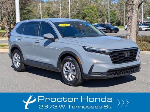 Gray 2024 Honda CR-V LX 2WD SUV