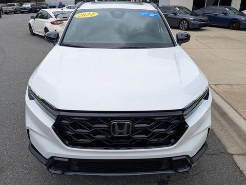 Platinum White Pearl 2024 Honda CR-V Hybrid Sport FWD