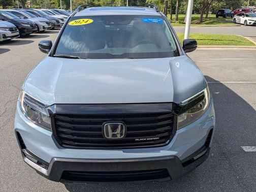 Sonic Gray Pearl 2024 Honda Passport AWD Black
