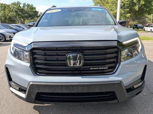 Sonic Gray Pearl 2024 Honda Passport AWD Black