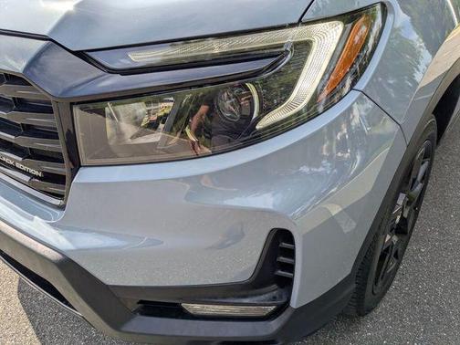 Sonic Gray Pearl 2024 Honda Passport AWD Black