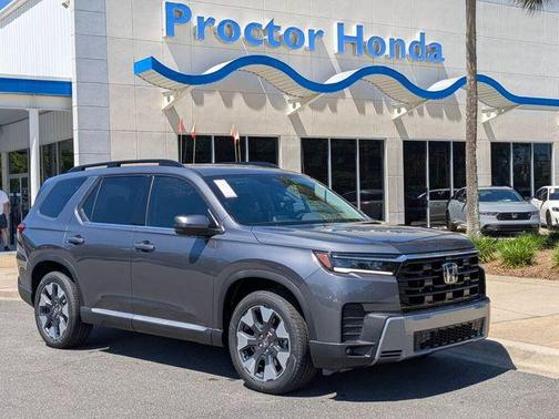 Modern Steel Metallic 2026 Honda Pilot Touring 8-Passenger