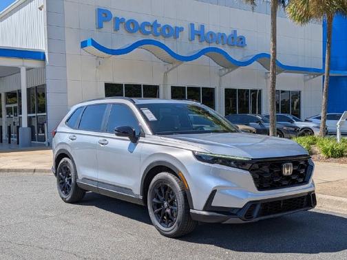Solar Silver Metallic 2027 Honda CR-V Hybrid Sport