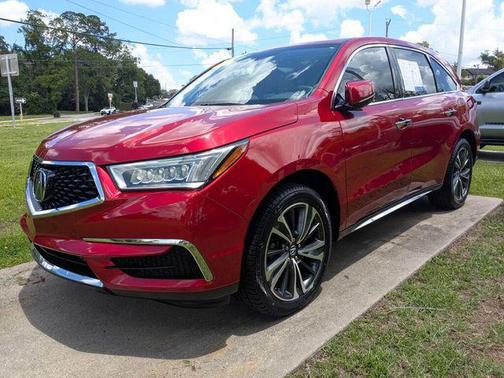 Valencia Red Pearl 2020 Acura MDX 3.5L w/Technology Package