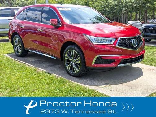 Valencia Red Pearl 2020 Acura MDX 3.5L w/Technology Package