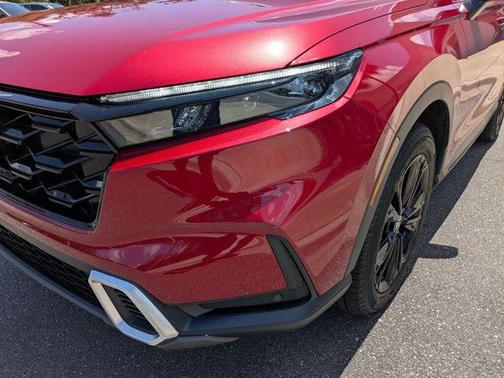 Radiant Red Metallic 2025 Honda CR-V Hybrid Sport Touring AWD