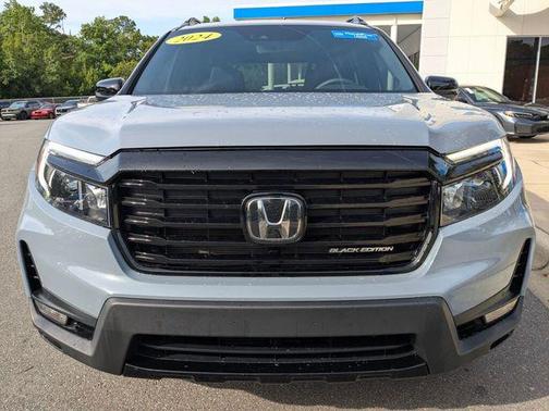 Sonic Gray Pearl 2024 Honda Passport AWD Black