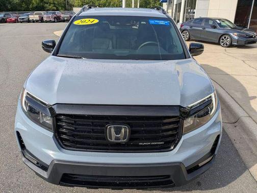 Sonic Gray Pearl 2024 Honda Passport AWD Black