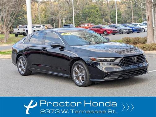 Crystal Black Pearl 2024 Honda Accord Hybrid EX-L Sedan