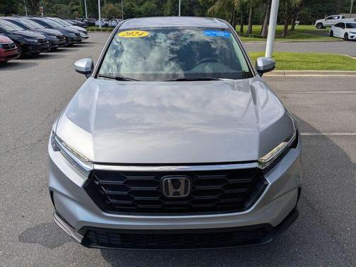 Lunar Silver Metallic 2024 Honda CR-V LX AWD