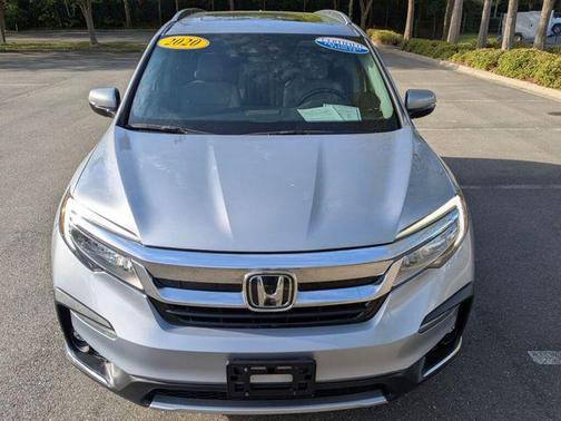 Lunar Silver Metallic 2020 Honda Pilot AWD Elite