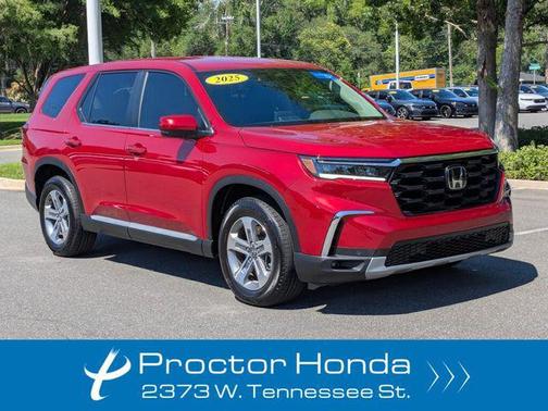 Radiant Red Metallic II 2025 Honda Pilot EX-L