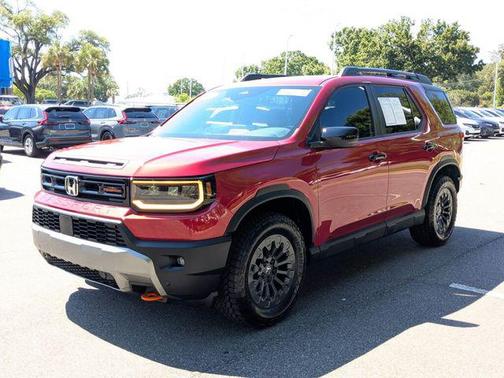 Radiant Red Metallic II 2026 Honda Passport AWD TrailSport