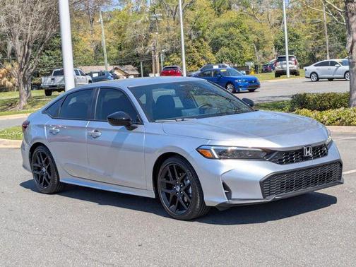 Solar Silver Metallic 2026 Honda Civic Sport Sedan