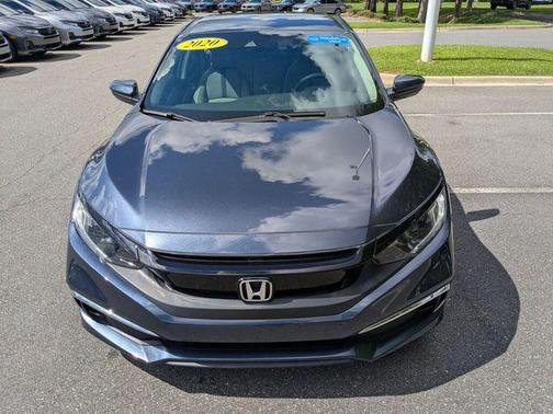 Blue 2020 Honda Civic LX