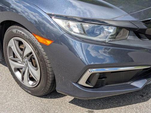 Blue 2020 Honda Civic LX
