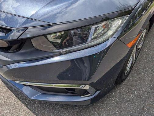 Blue 2020 Honda Civic LX