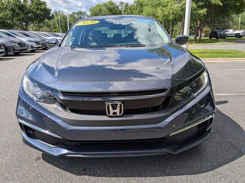 Blue 2020 Honda Civic LX