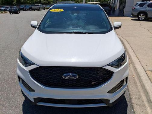 White Metallic 2020 Ford Edge ST