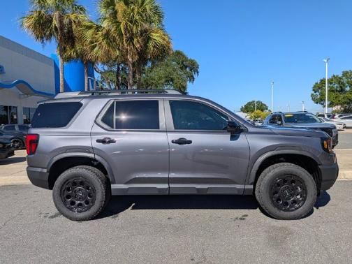 Modern Steel Metallic 2027 Honda Passport TrailSport Blackout