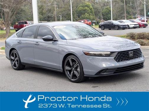 Urban Gray Pearl 2023 Honda Accord Hybrid Sport Sedan