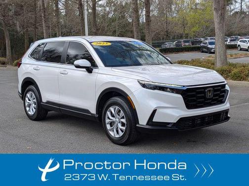 Platinum White Pearl 2023 Honda CR-V LX AWD SUV