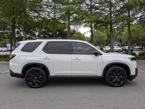 Platinum White Pearl 2026 Honda Pilot Black Edition