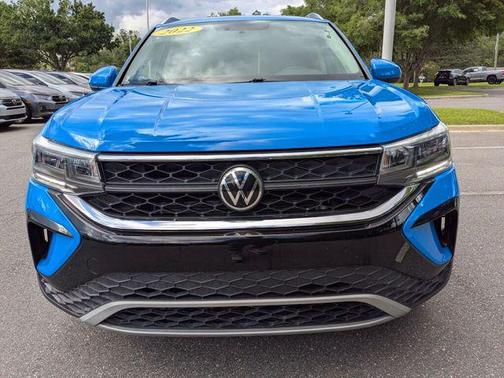Blue 2022 Volkswagen Taos 1.5T SE