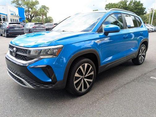 Blue 2022 Volkswagen Taos 1.5T SE