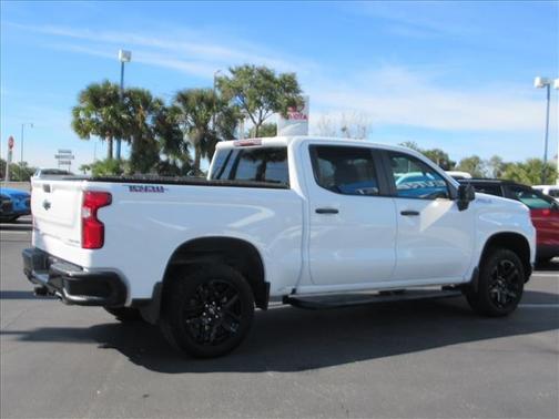 Summit White 2021 Chevrolet Silverado 1500 Custom Trail Boss