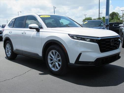 Platinum White Pearl 2024 Honda CR-V EX 2WD