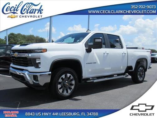 Summit White 2025 Chevrolet Silverado 2500 LT