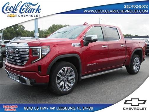 Volcanic Red Tintcoat 2024 GMC Sierra 1500 Denali