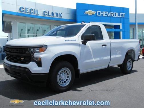 Summit White 2026 Chevrolet Silverado 1500 WT
