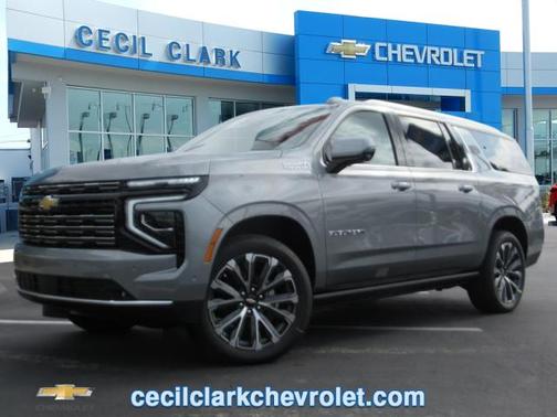 Sterling Gray Metallic 2026 Chevrolet Suburban High Country, 4WD