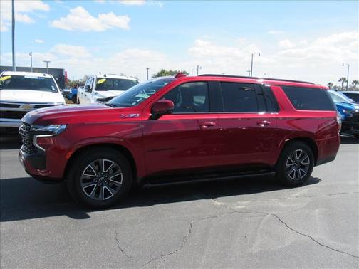 Radiant Red Tintcoat 2024 Chevrolet Suburban 4WD Z71