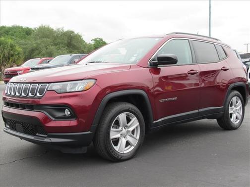 Velvet Red Pearlcoat 2022 Jeep Compass Latitude