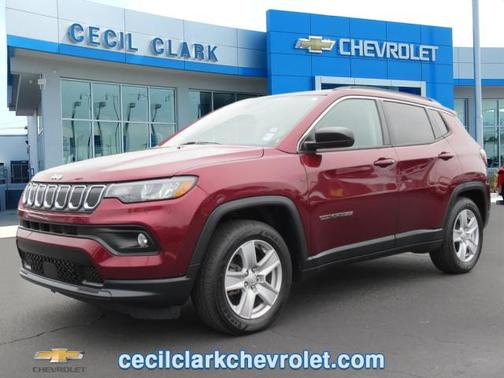 Velvet Red Pearlcoat 2022 Jeep Compass Latitude