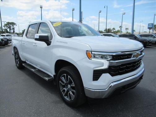 Summit White 2024 Chevrolet Silverado 1500 LT
