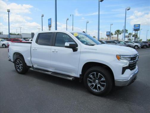 Summit White 2024 Chevrolet Silverado 1500 LT