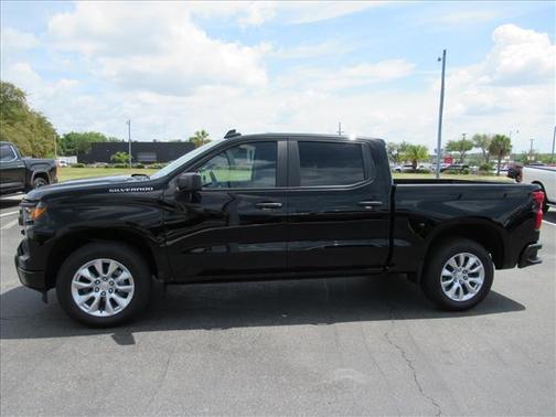 Black 2025 Chevrolet Silverado 1500 Custom