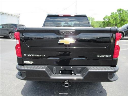 Black 2025 Chevrolet Silverado 1500 Custom