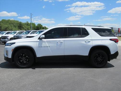 Summit White 2023 Chevrolet Traverse LT Leather