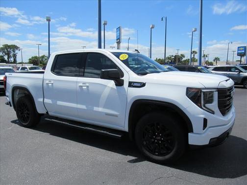 Summit White 2024 GMC Sierra 1500 Elevation