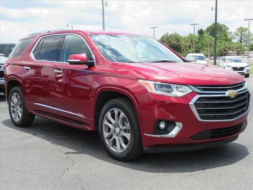 Cajun Red Tintcoat 2019 Chevrolet Traverse Premier